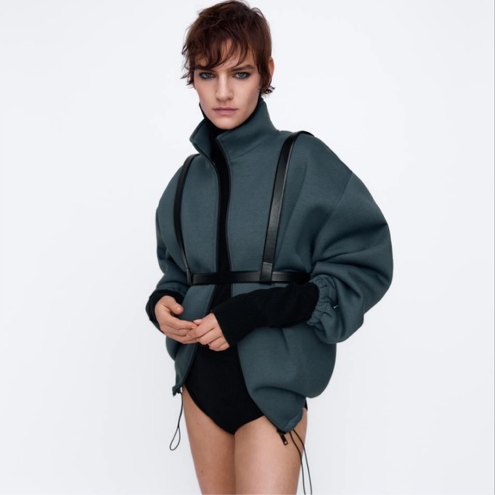 Zara Neoprene Jacket